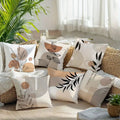 Minimalist Botanical Cushion Covers (Pack of 6)