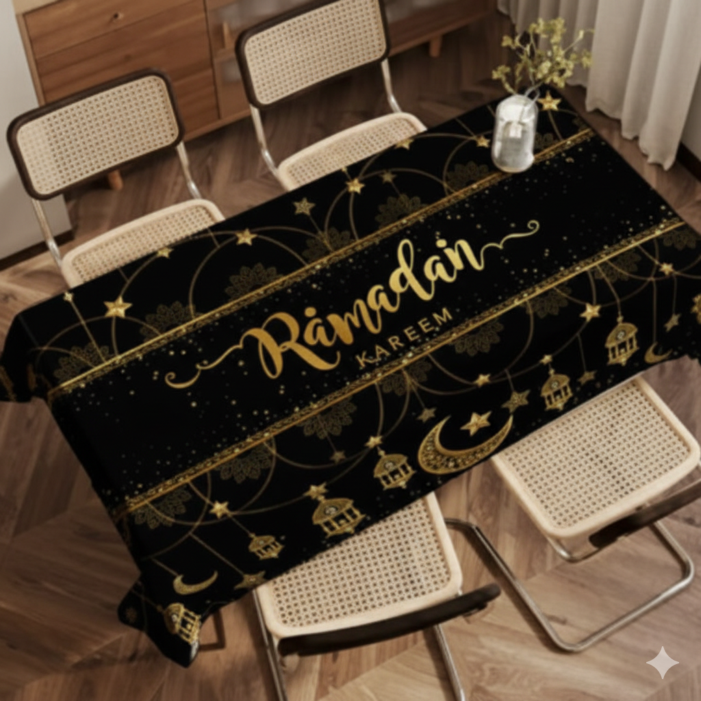 Ramdan Special Golden Table Covers